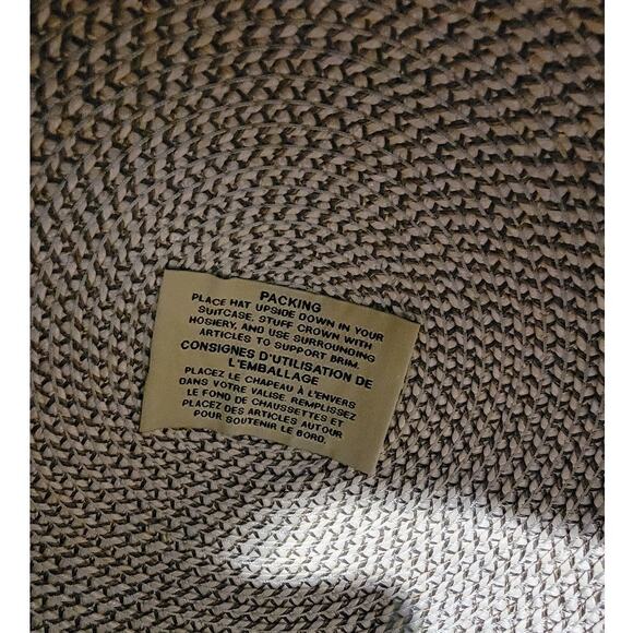 Eric Javits Bella Straw Hat Floppy UPF 50+ Max UV Protection Tan O/S - Picture 5 of 15